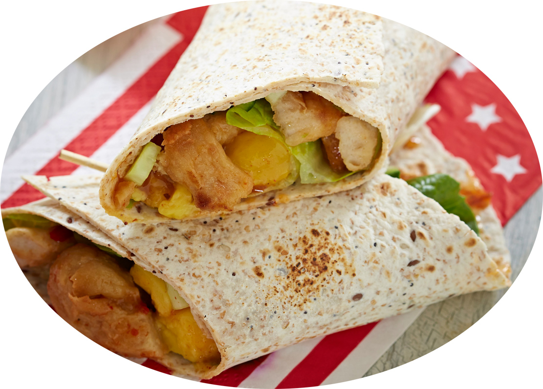 Versch. Wraps